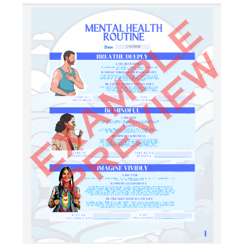 Mental Health Routine – THRIVING